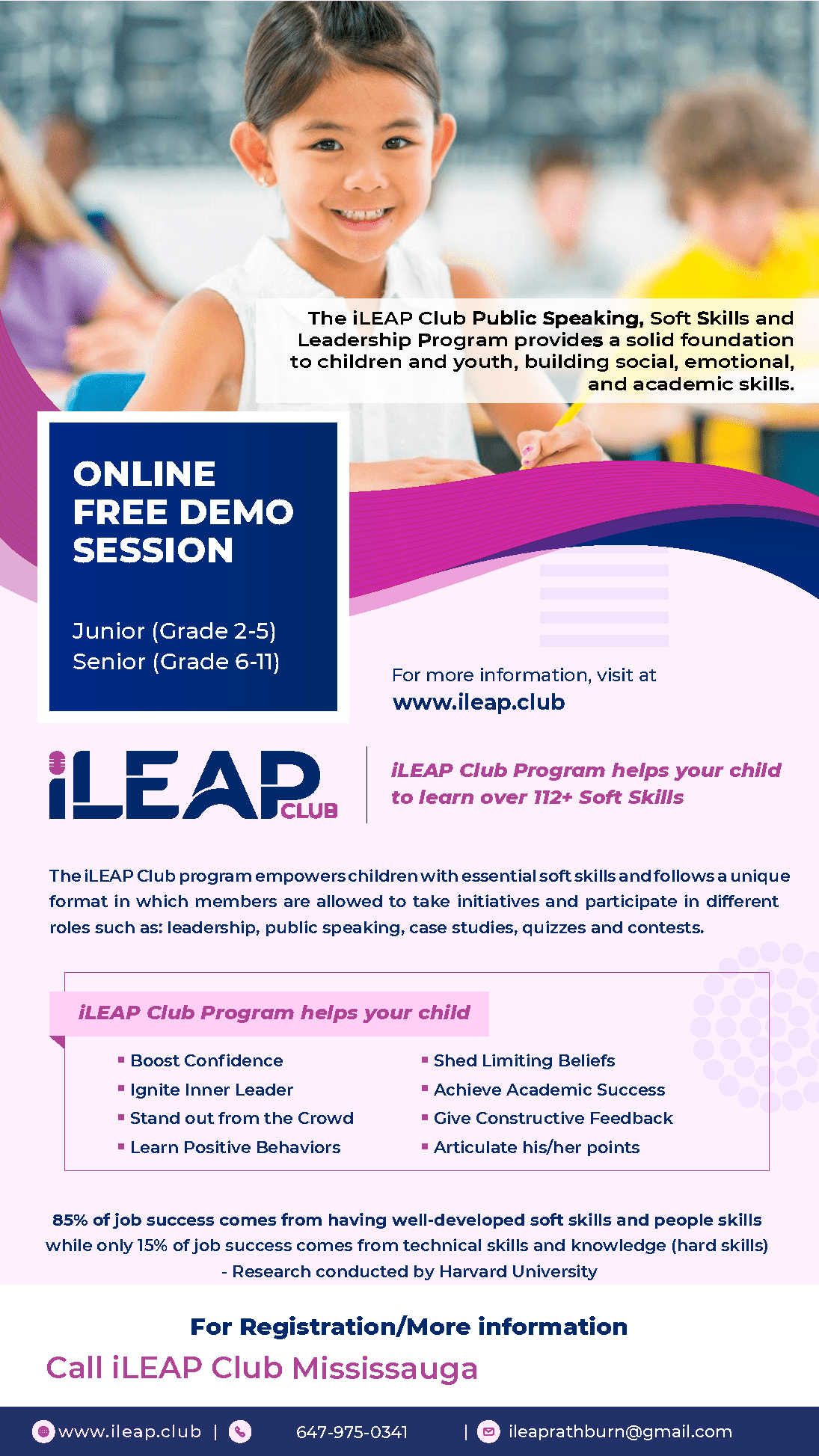 iLEAP Club Mississauga Demo
